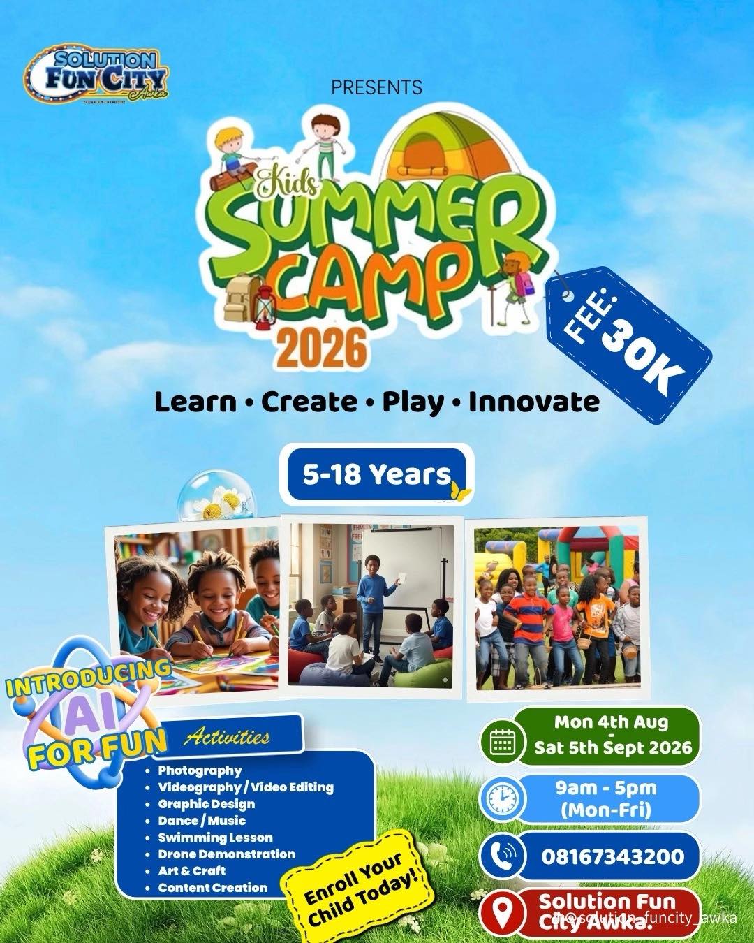 Kids Summer Camp 2026