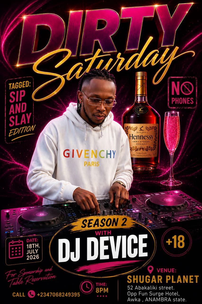 Dirty Saturday - Event in Awka, Anambra on Jubilq
