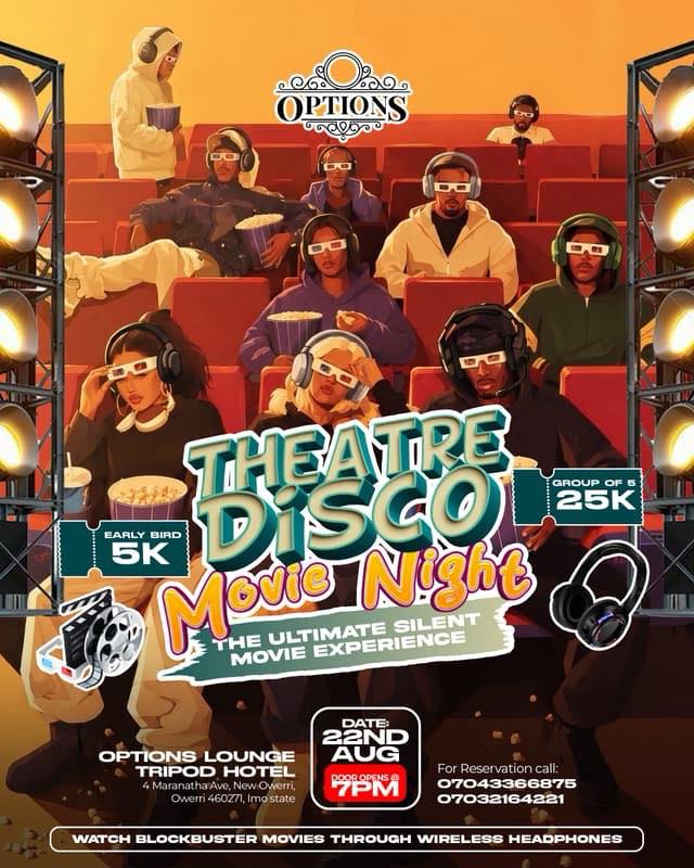 Theatre Disco - The Ultimate Movie Experience in Jubilq.com