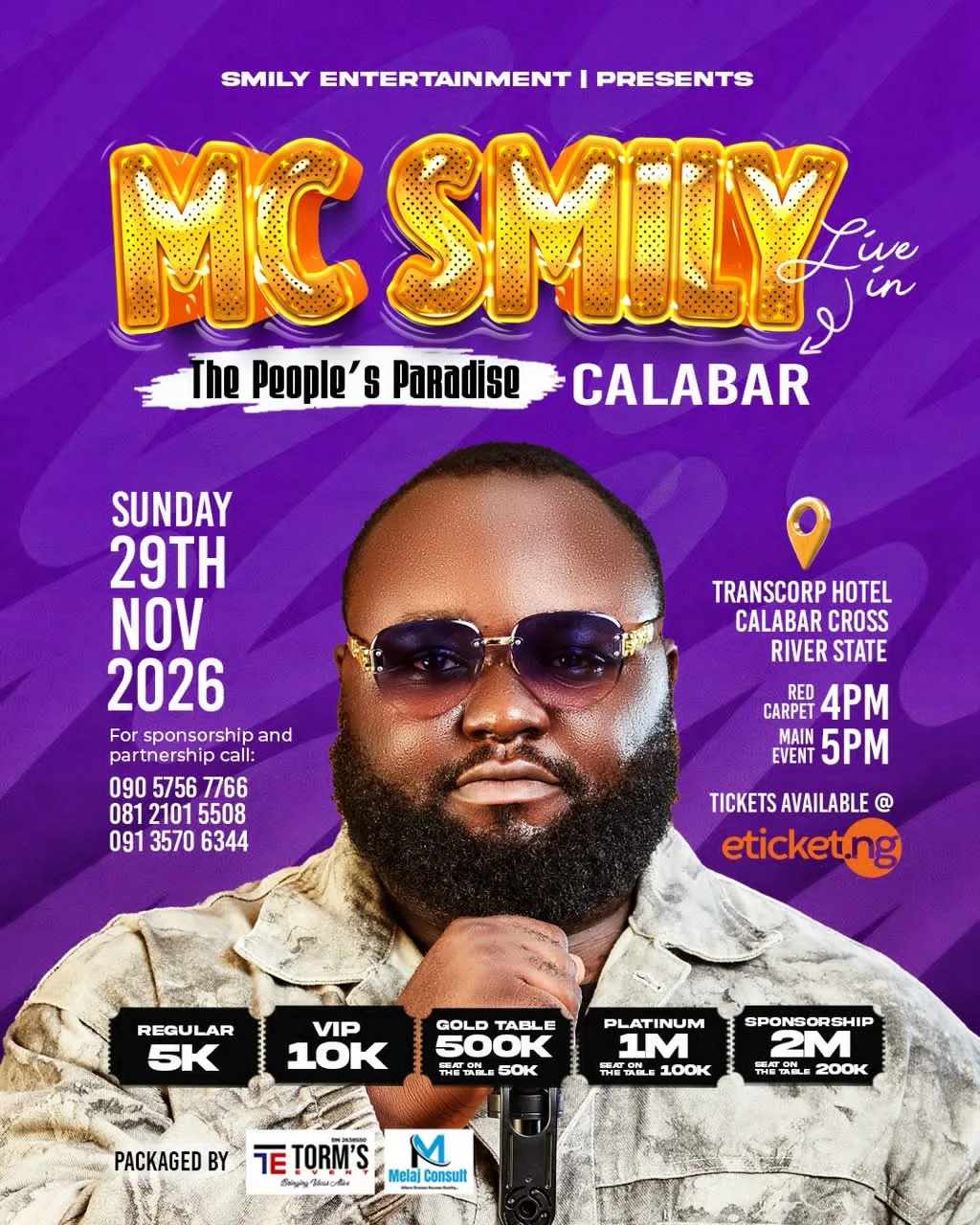 MC SMILY LIVE IN CALABAR