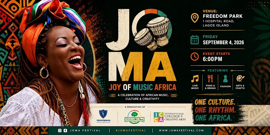 JOY OF MUSIC AFRICA (JOMA) 2026 - Event in Lagos Island, Lagos on Jubilq