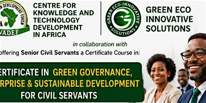 Certificate in Green Governance, Enterprise & Sustainable Development