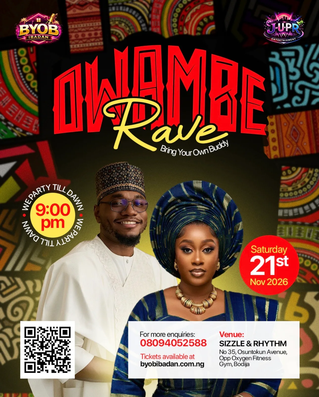 BYOB OWAMBE RAVE