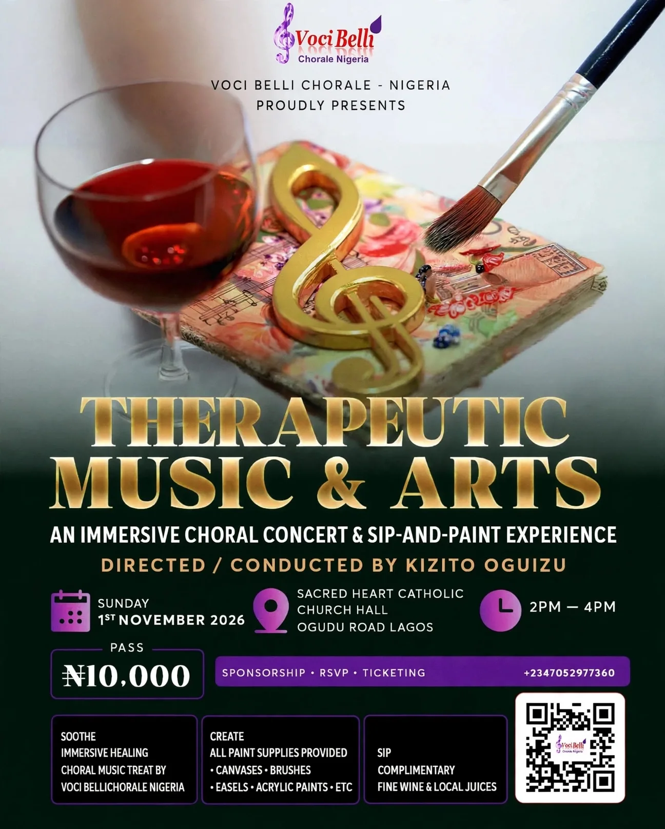 Voci Belli Chorale - Nigeria Concert