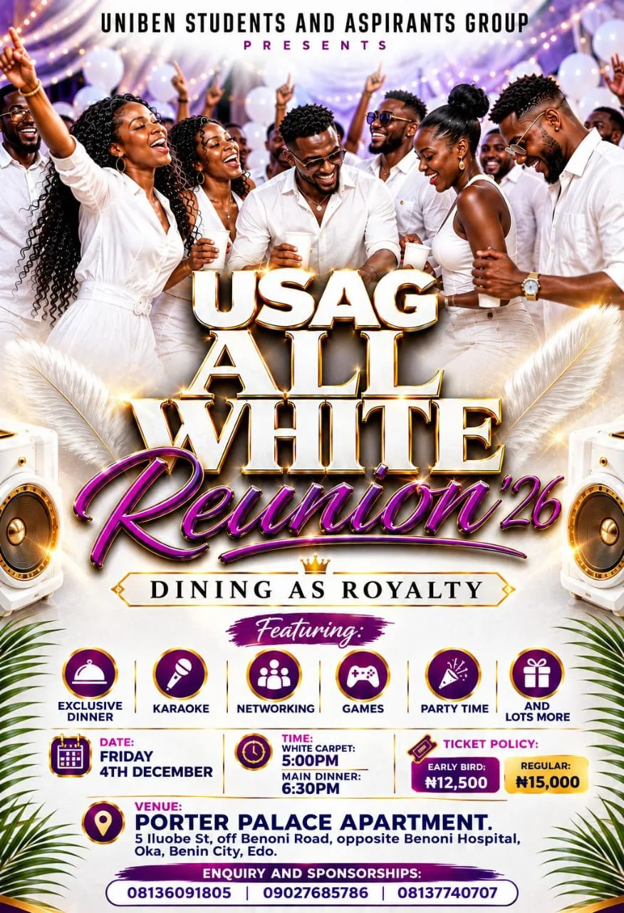 USAG ALL WHITE PARTY