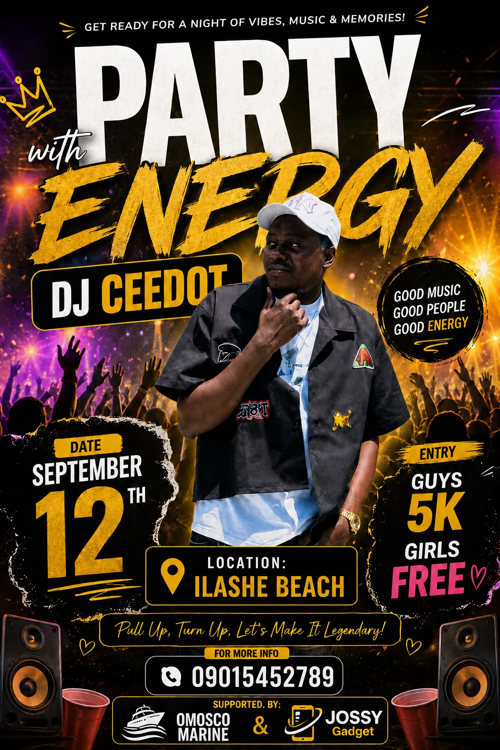 party with energy dj ceedot