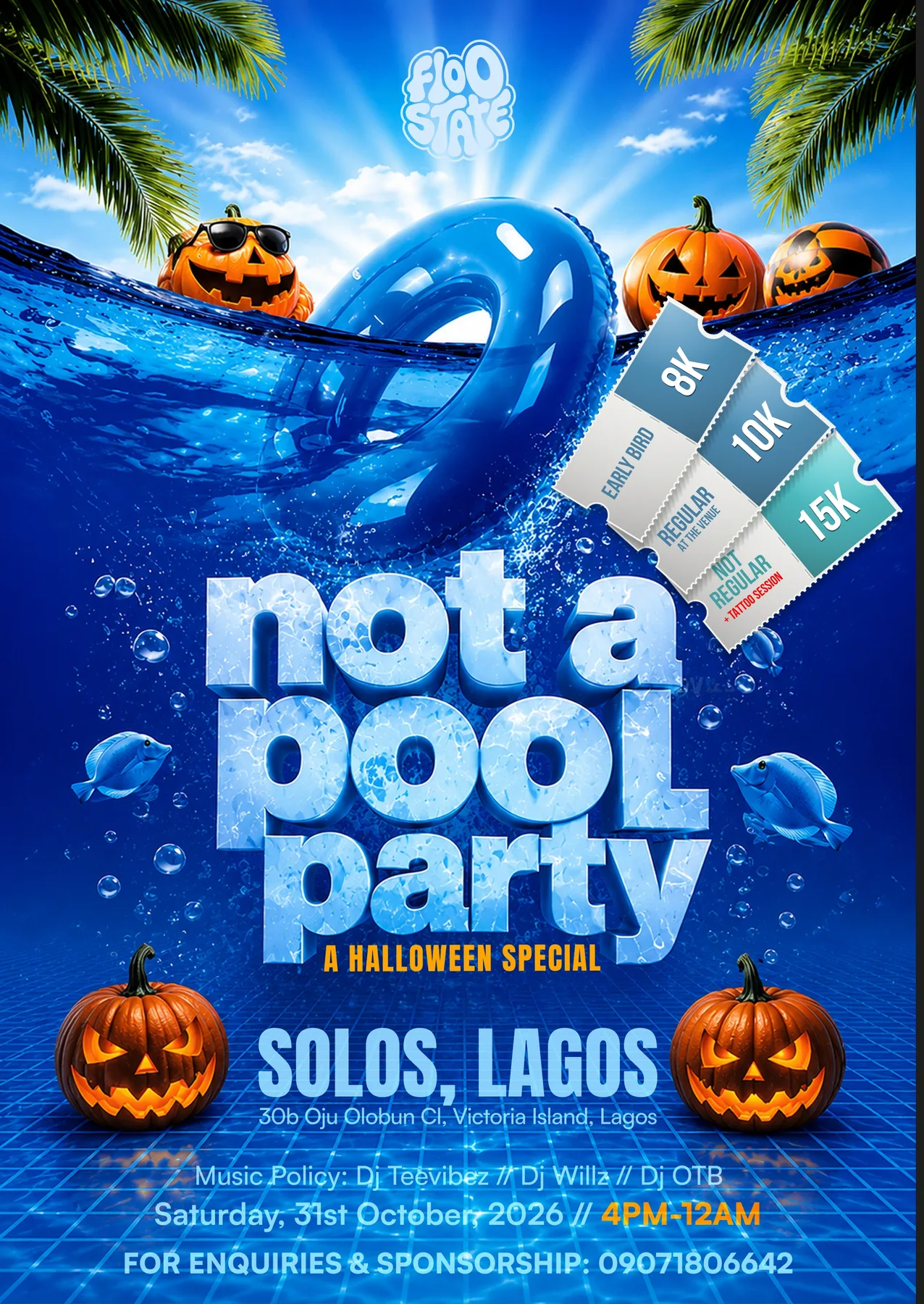 FloO state - Not A Pool Party