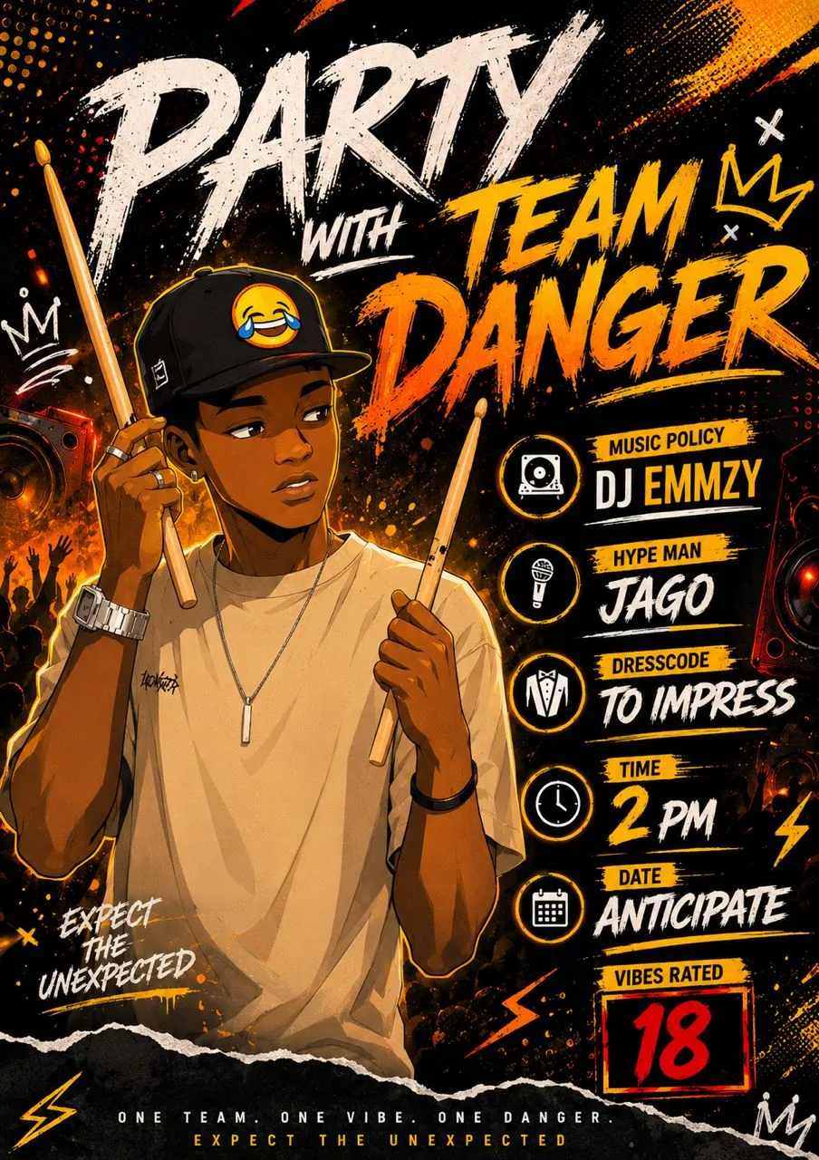 Team danger's party