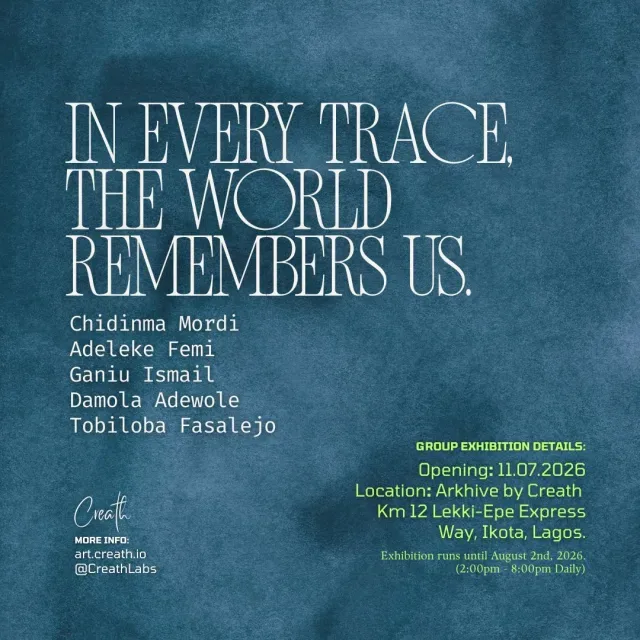 IN EVERY TRACE, The World Remembers Us.